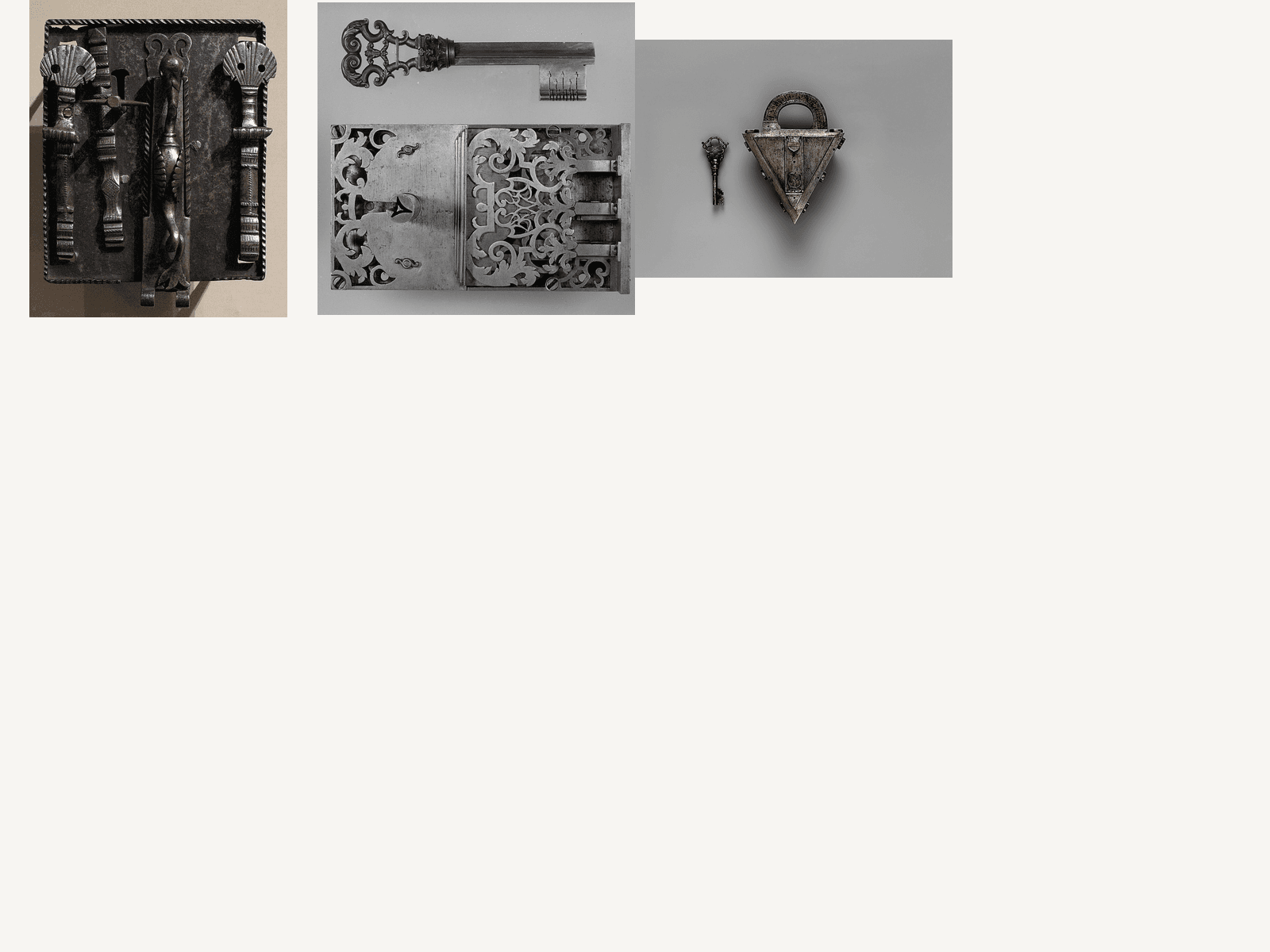 Antique Key & Lock Collection