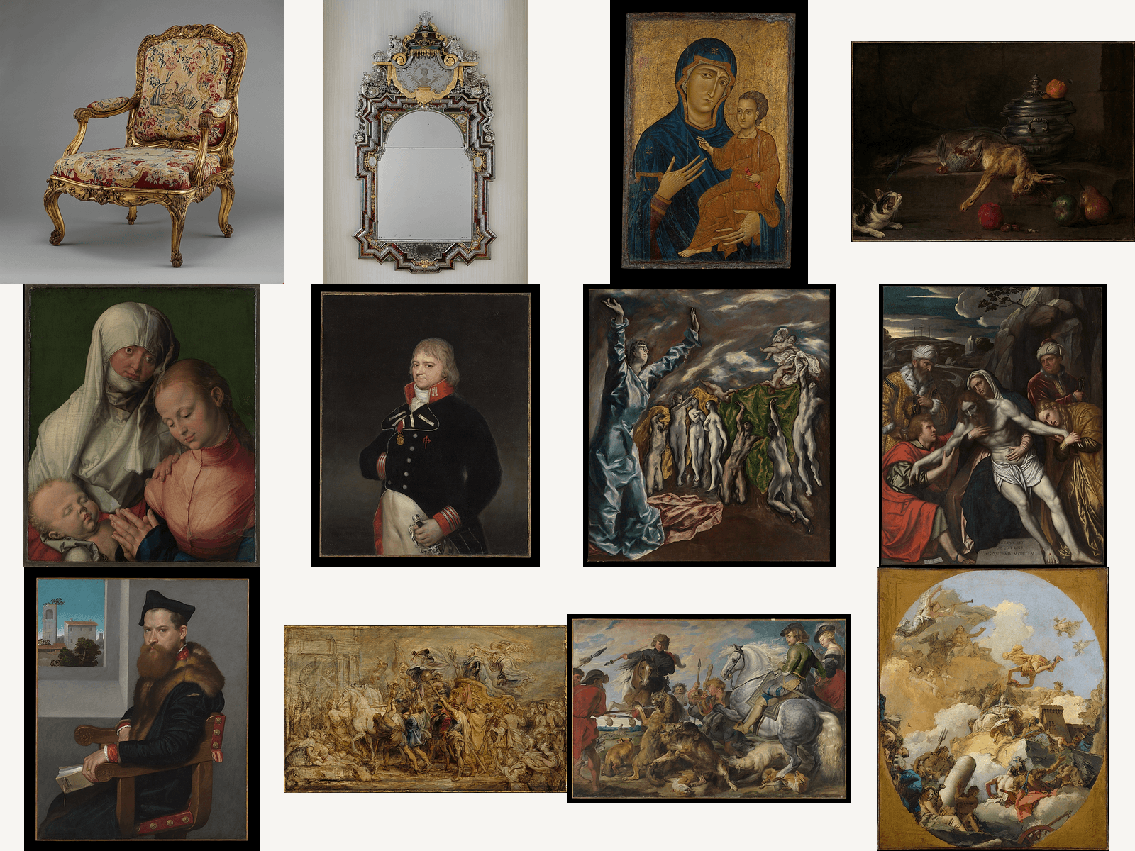 Vintage Corner Pieces & Frames